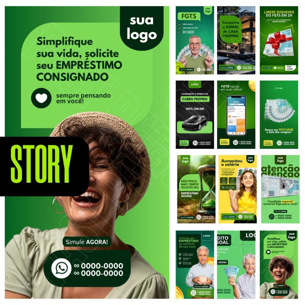 Arte story apresentação Assistência Técnica - Story